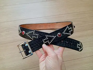 34인치 1930년대 디자인 스터드 벨트 올드조 웨어하우스