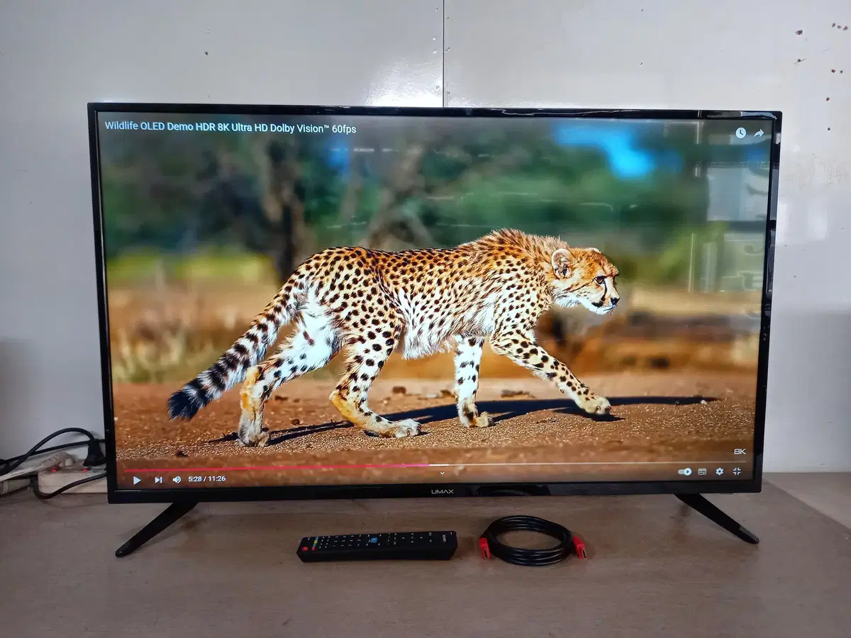 (수원)2024년 구입 43인치 FHD LED TV 팝니다/모니터 가능