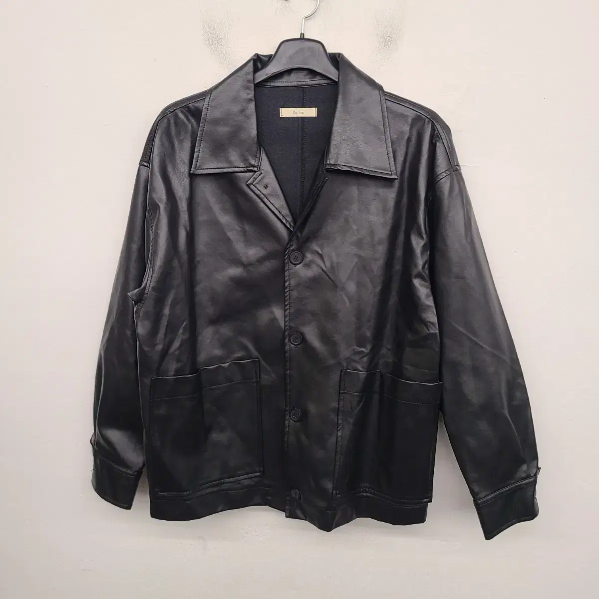 [100/L] Dd/ing Leather Jacket