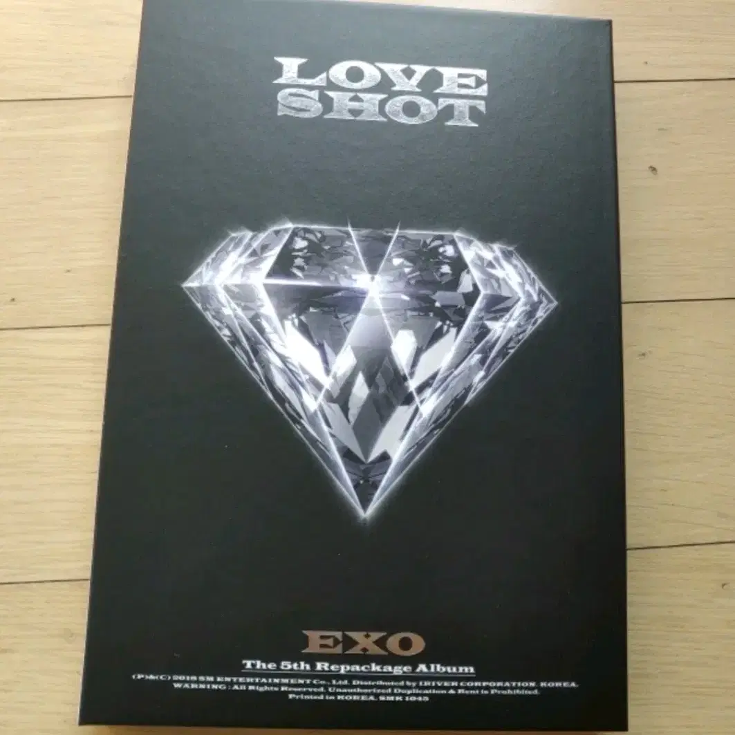 엑소 5집 리팩 LOVE SHOT