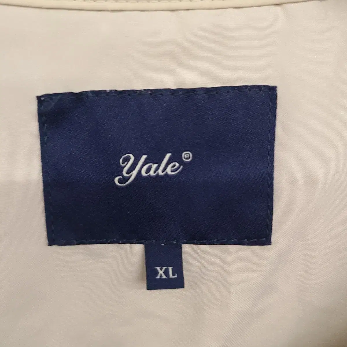 [105/XL] YALE 예일 누빔 깔깔이 자켓