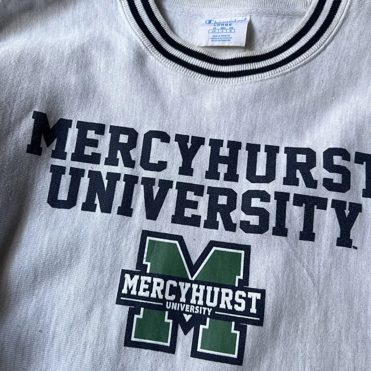 [XL]챔피온 리버스위브 MERCYHURST 유니버시티 스웻셔츠