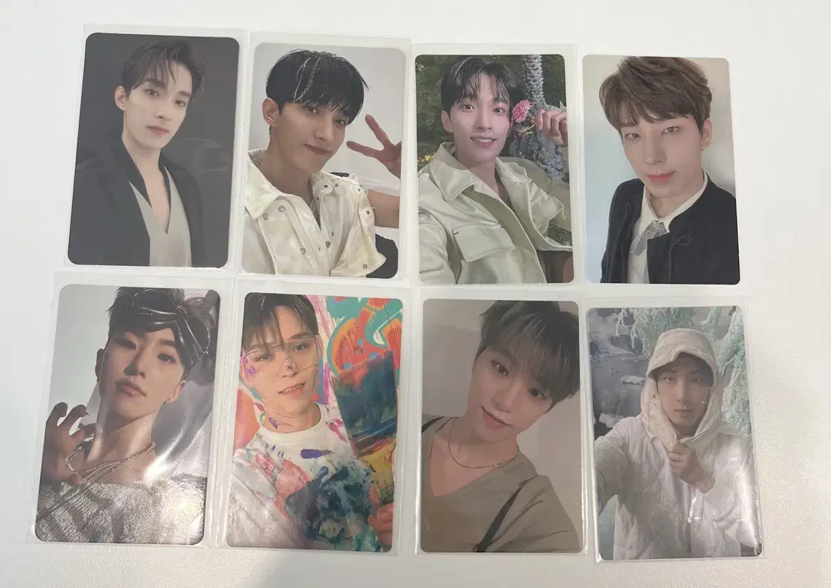 SEVENTEEN photocard (dk,hoshi,wonwoo,vernon,dino)