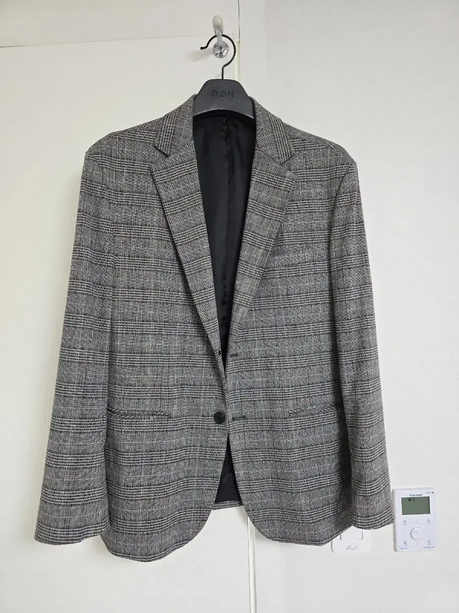 Modified check blazer