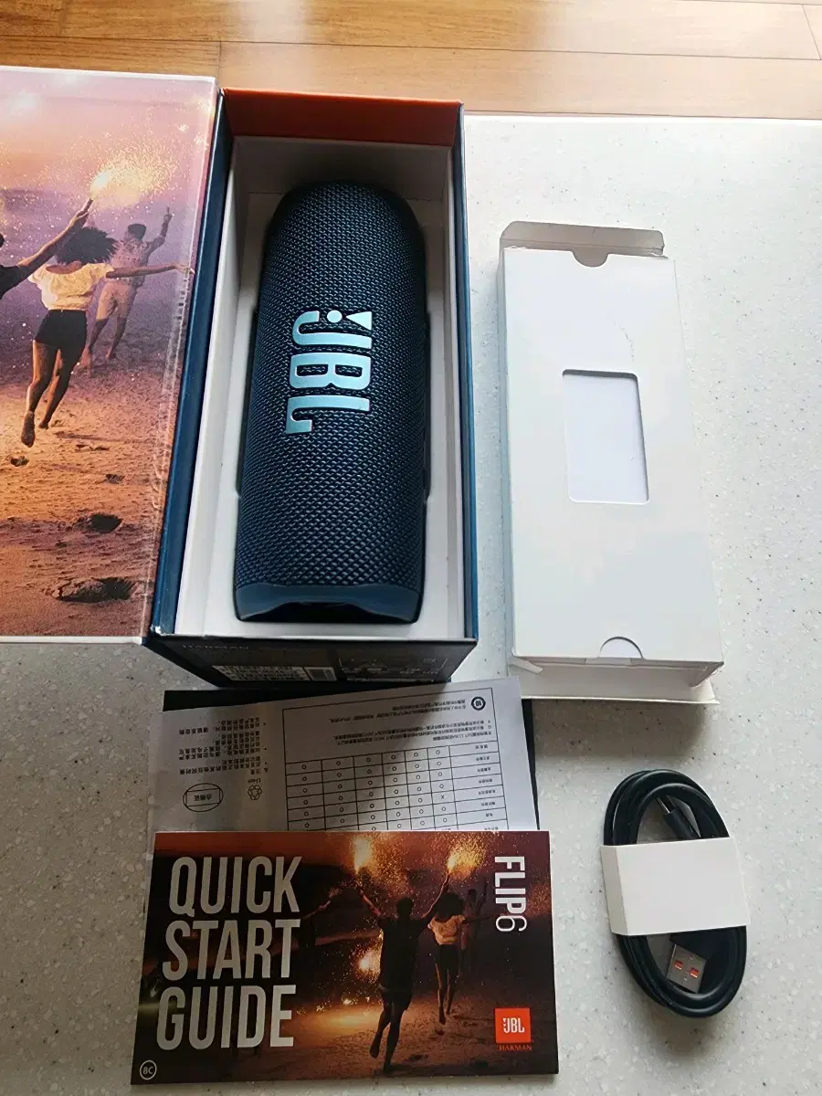 스피커 jbl flip6 풀박스 판매합니다