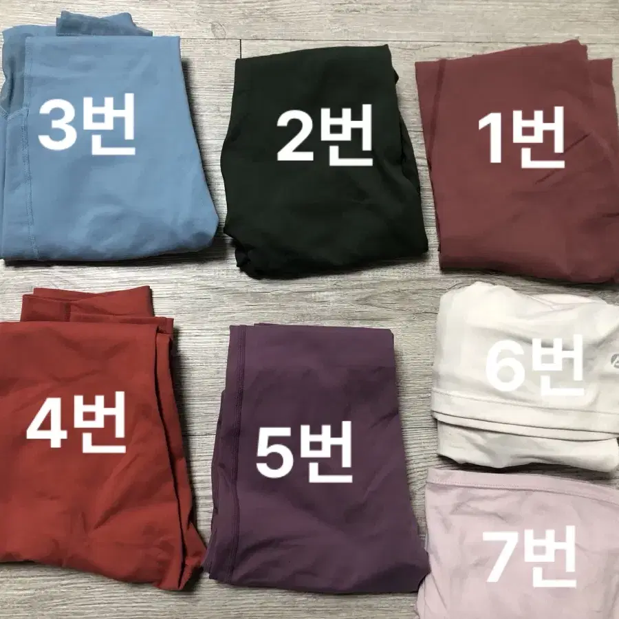 안다르 운동복/레깅스/상의/