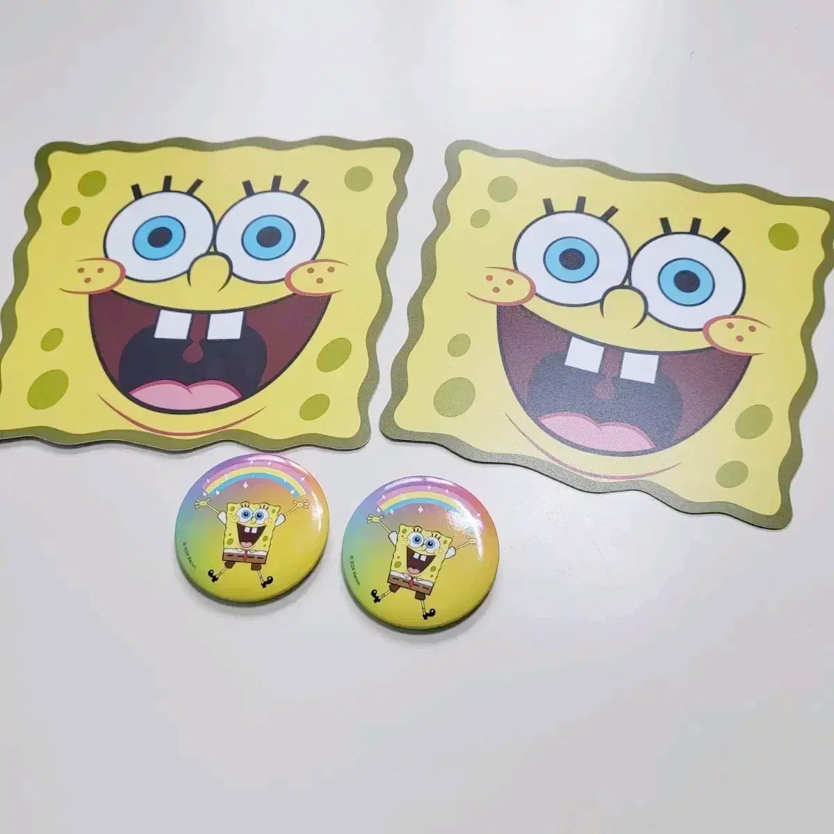 SpongeBob 25th Anniversary limited edition Merchandise Fan Badge