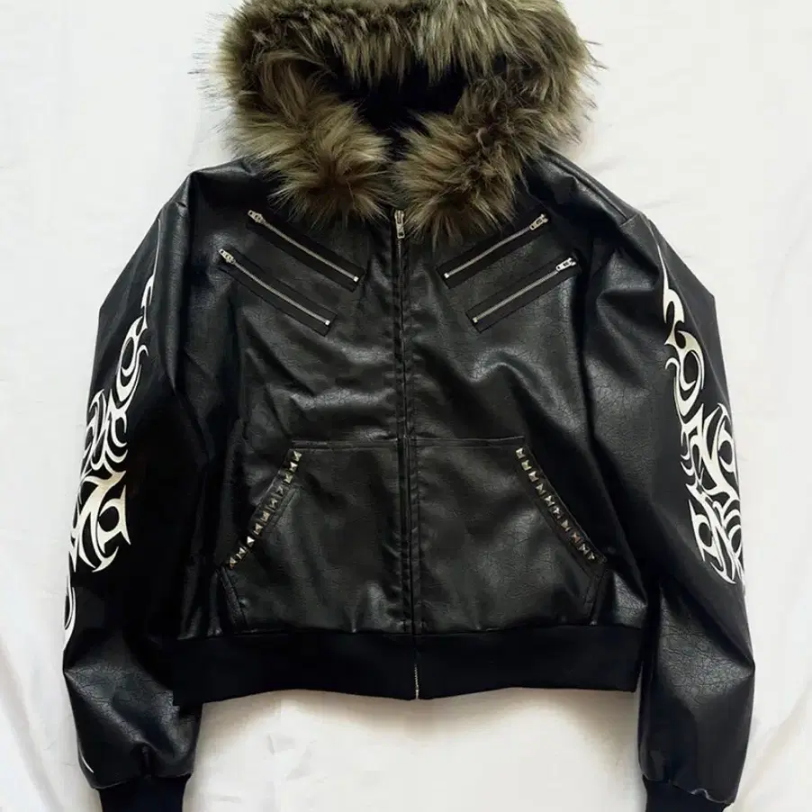 UCANTBELIKED etachable Fur Jacket