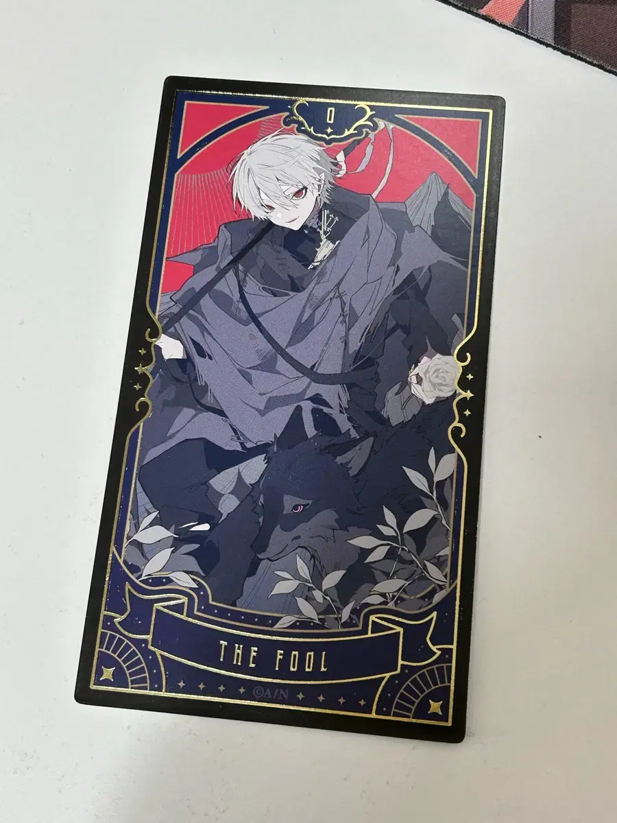 Nijitarot NIJISANJI Kuzuha Tarot Kard Nomal