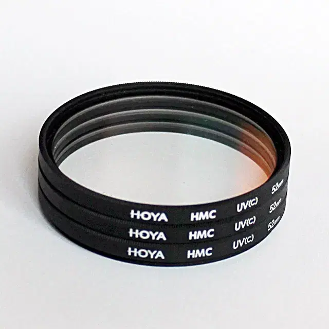 호야 HOYA HMC UV (C) 52mm 필터 x 3개 일괄 판매