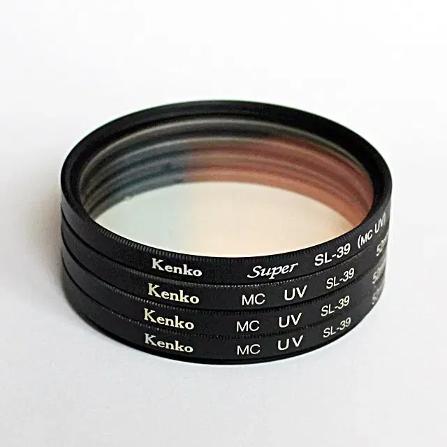 Kenko MC UV SL-39 필터, 52mm x 4개 일괄 판매합니다