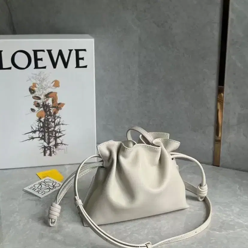 CHRISTIAN LOEWE스트랩 토트 숄더백23.9*18*9cm