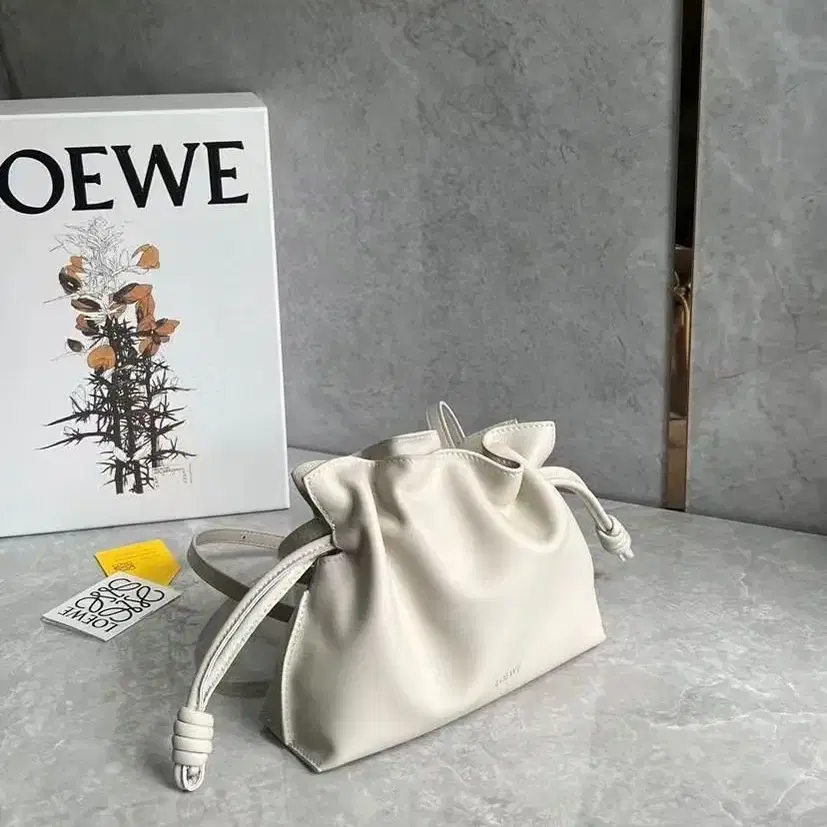 CHRISTIAN LOEWE스트랩 토트 숄더백23.9*18*9cm