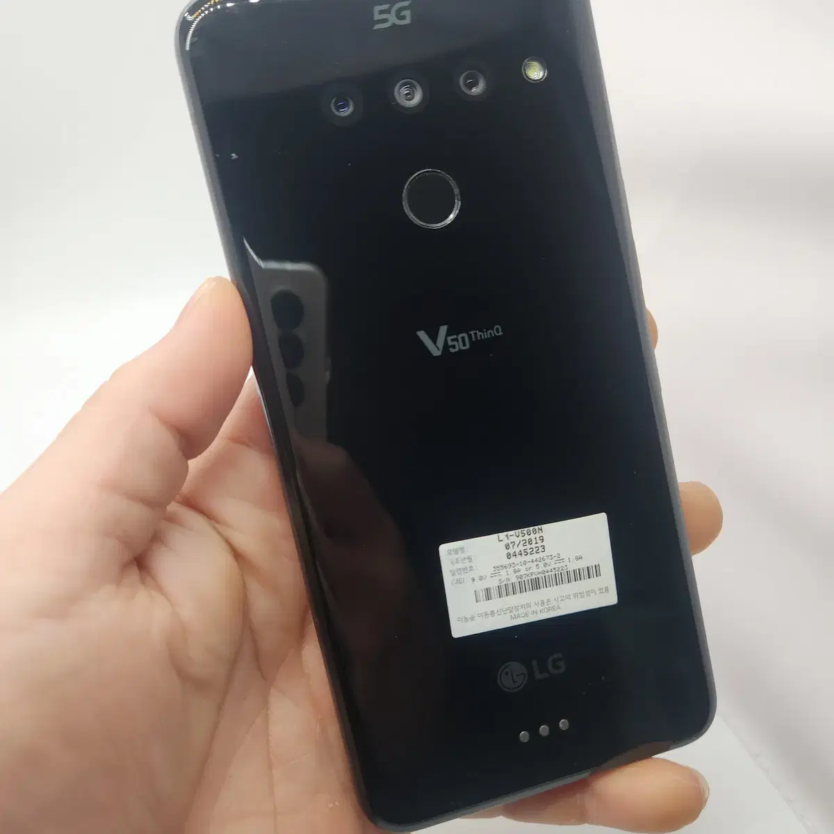 LG V50 128GB 블랙 팝니다