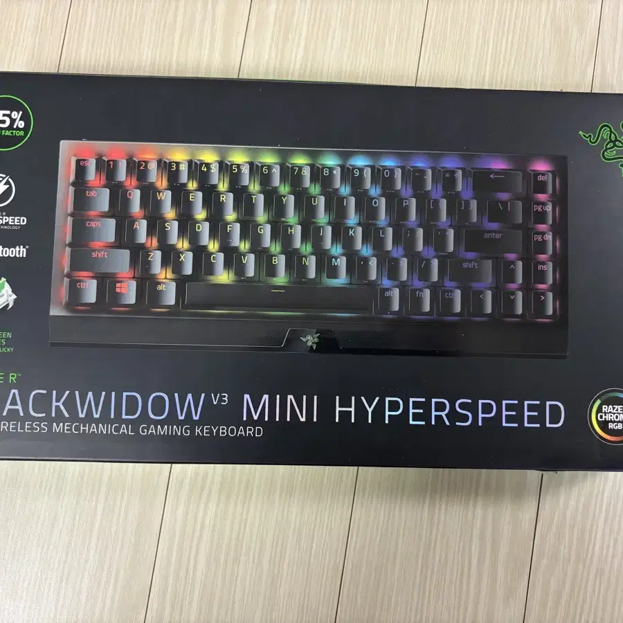 레이저 블랙위도우 V3 Mini HyperSpeed