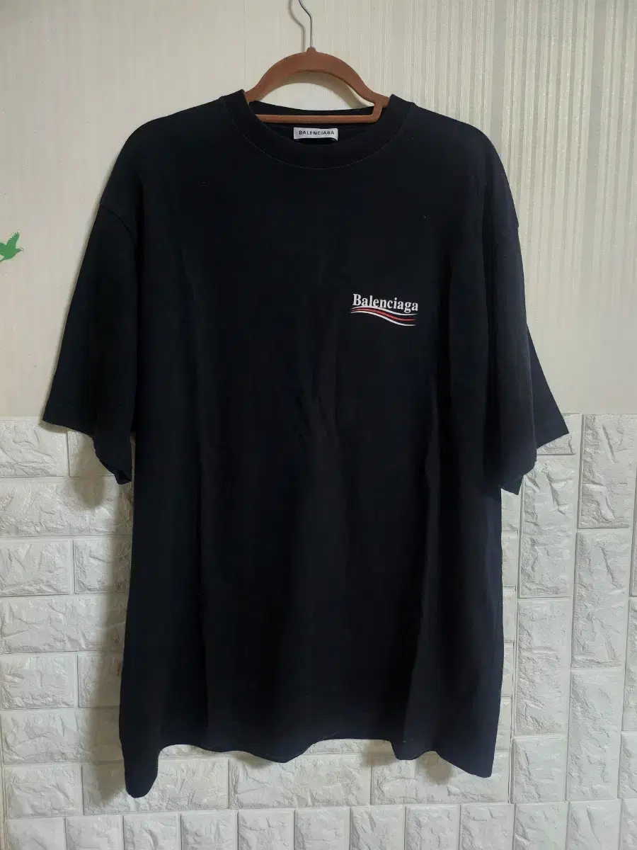 Balenciaga Wavego Overfit Short Sleeve Tee