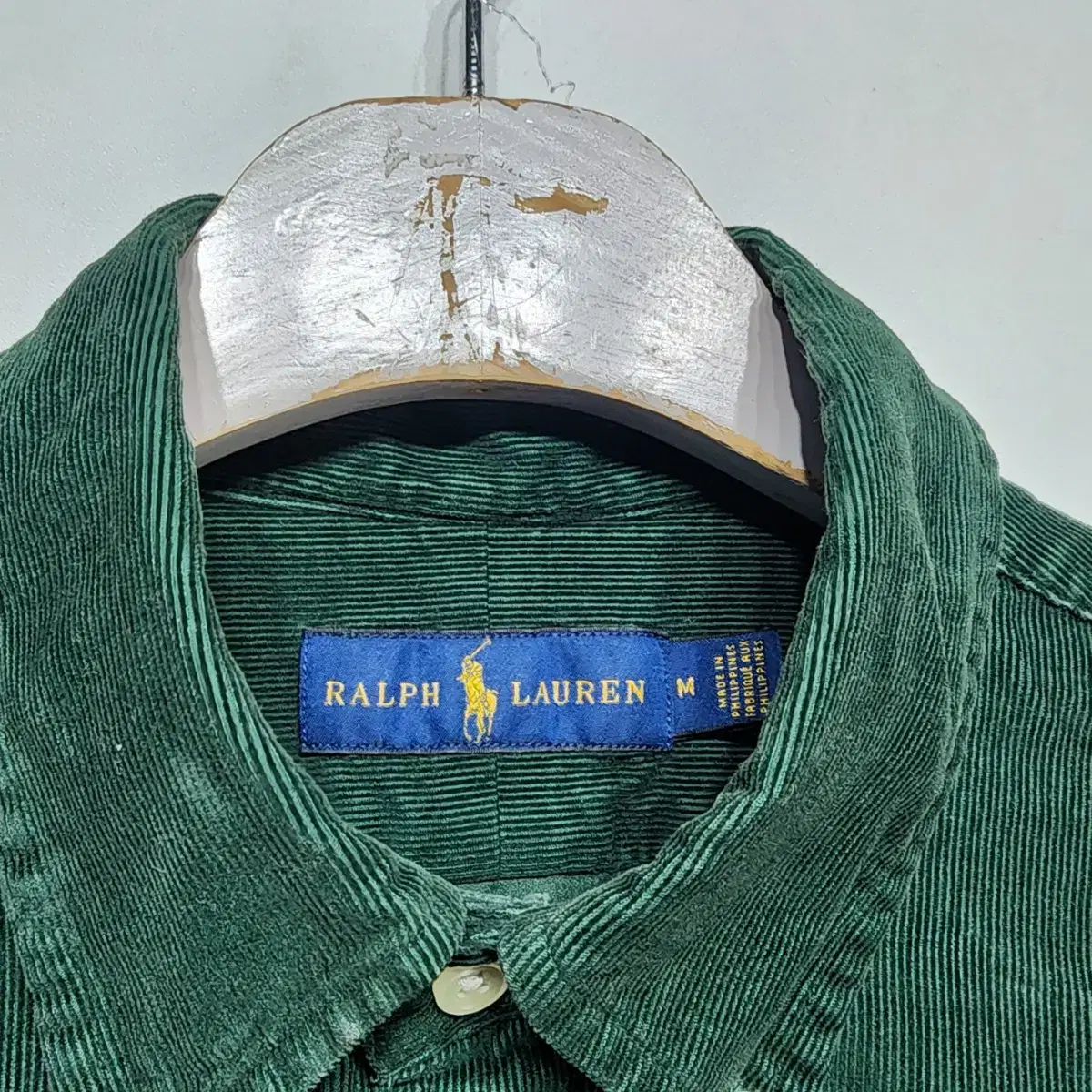 폴로랄프로렌 POLO RALPH LAUREN 코듀로이 긴팔셔츠 남방그린M