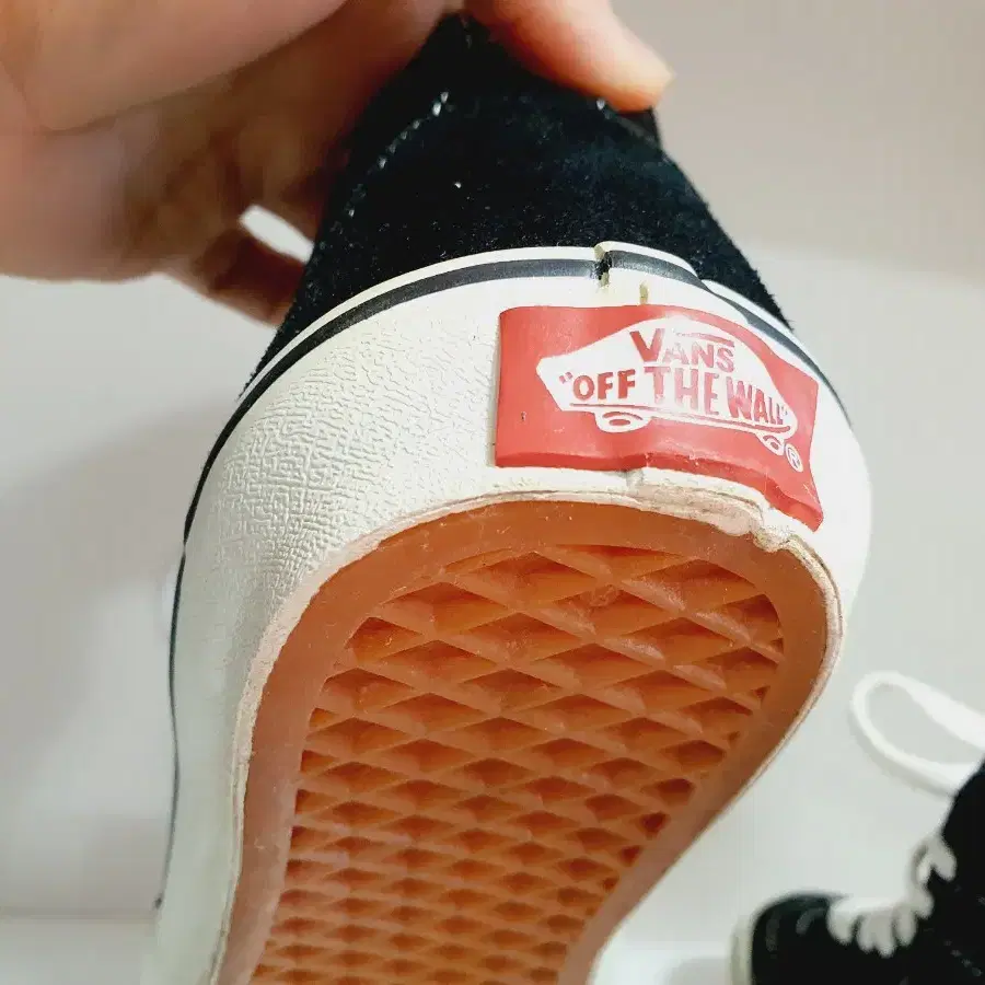 VANS 반스 하이탑 컨버스화(검흰)