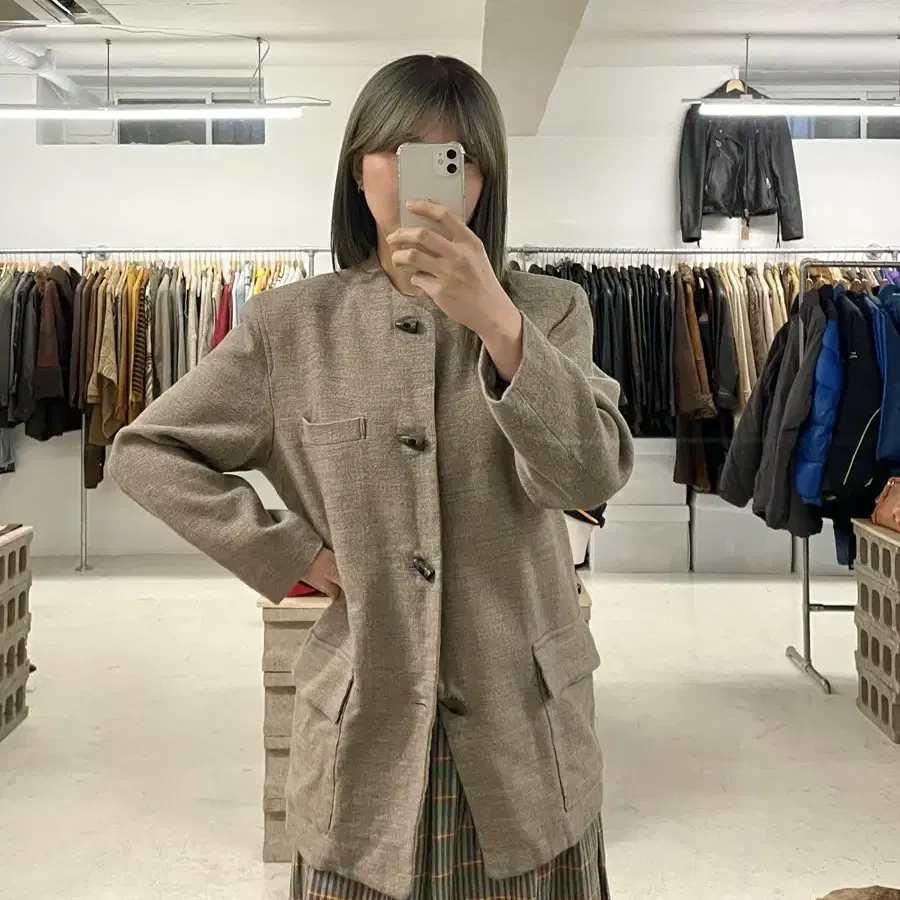 80's PLANTATION by issey miyake jacket