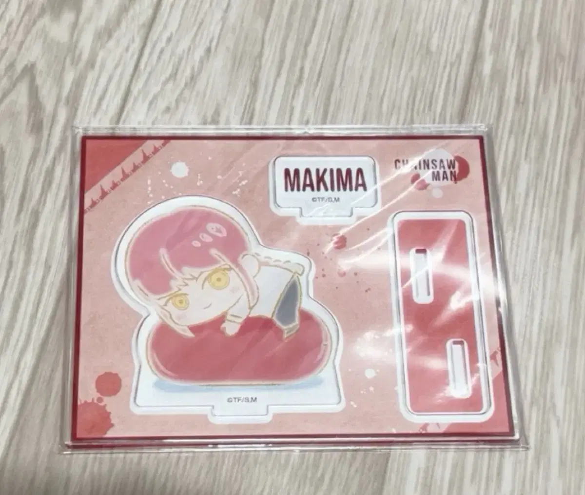 Chainsaw Man Makima acrylic unsealed (Tenji Power Aki Hime no Kishibe Rezue)