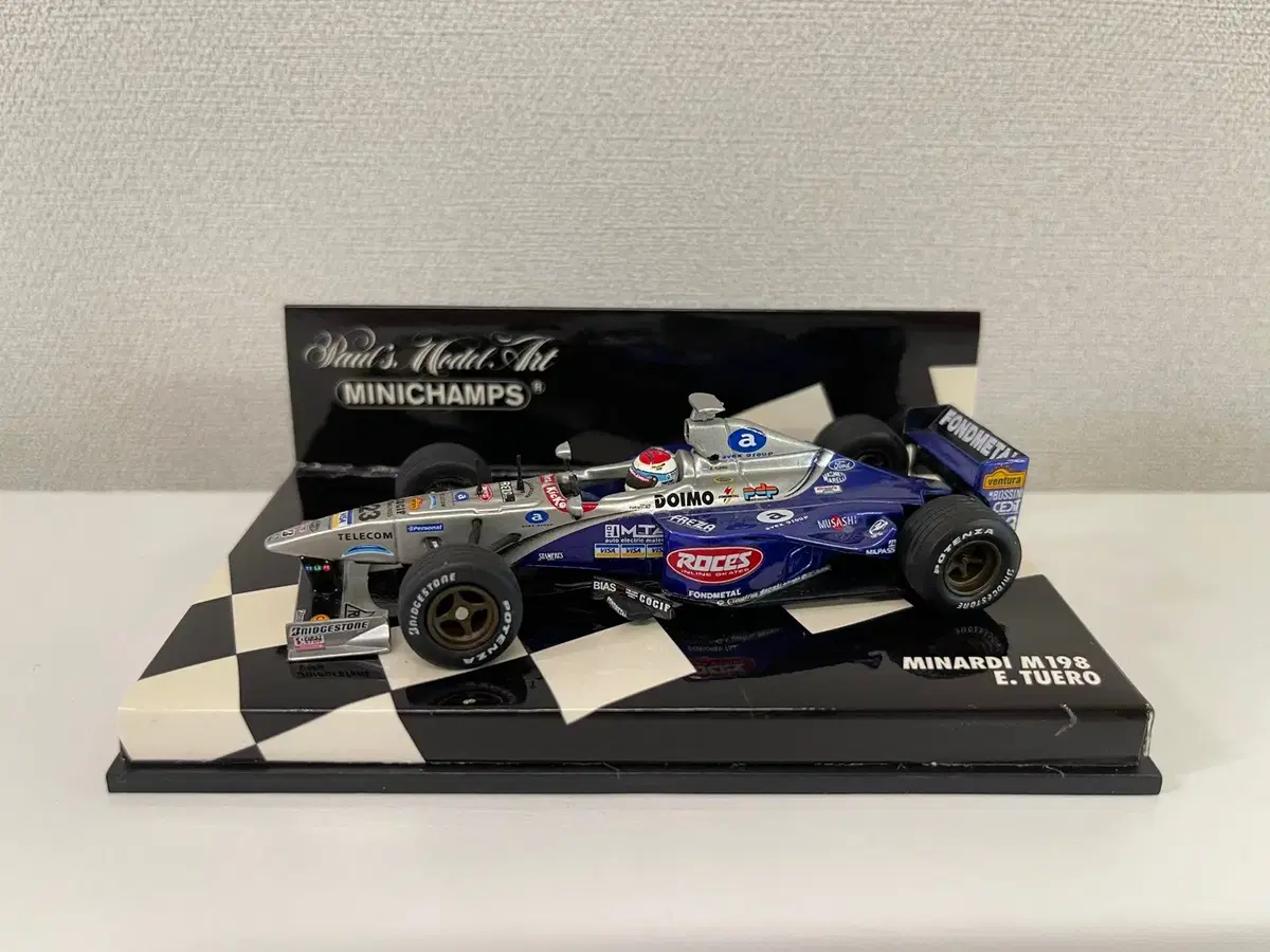 1 MiniChamp F1 1/43 Diecast MINARDI M198