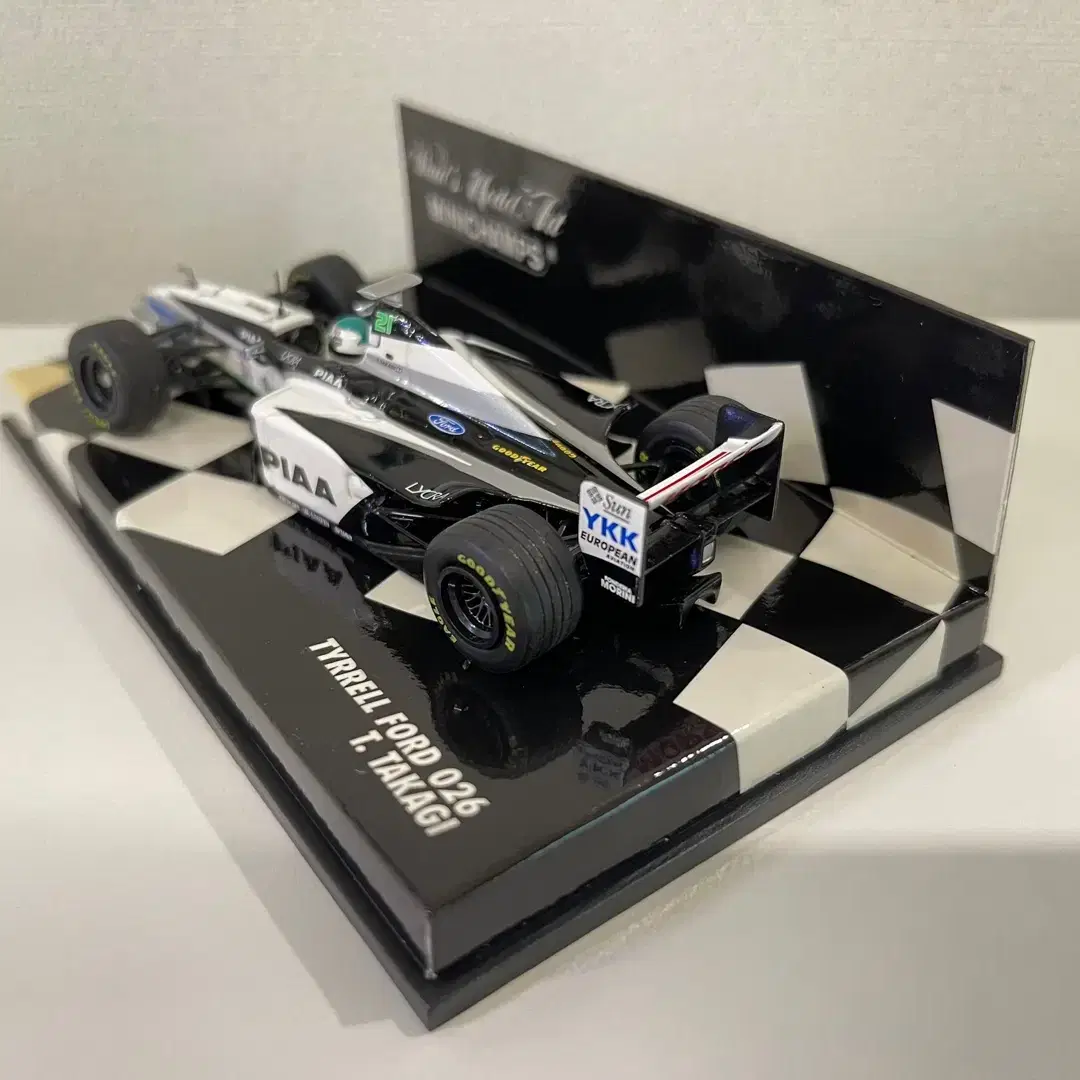 2번 미니챔프 F1 1/43 다이캐스트 TYRRELL FORD 026