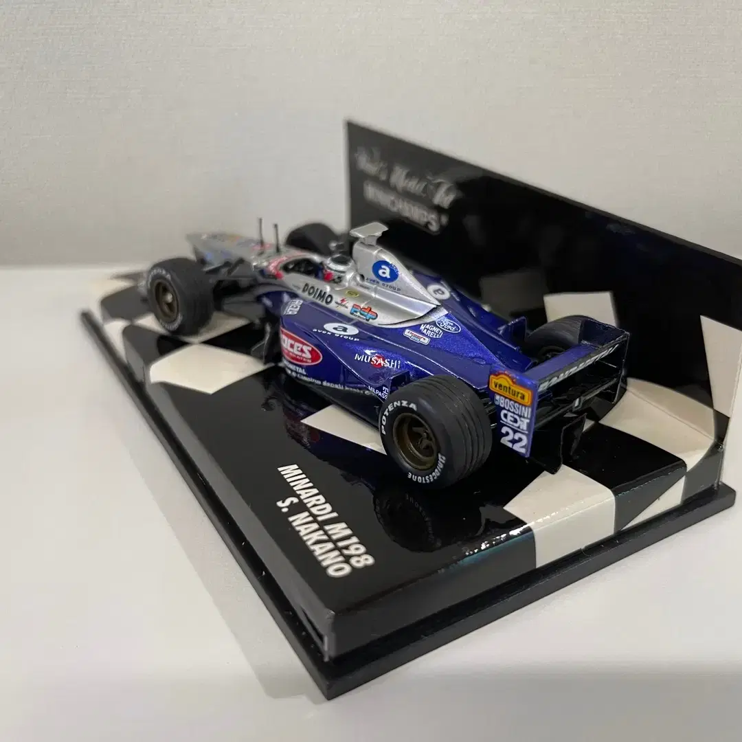 5번 미니챔프 F1 1/43 다이캐스트 MINARDI M198