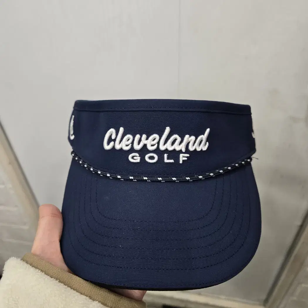 택있는 새상품 ) CLEVELAND GOLF 클래브랜드골프 썬캡 모자!