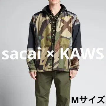 [새상품급] 사카이 KAWS Packable Blouson "Camo"