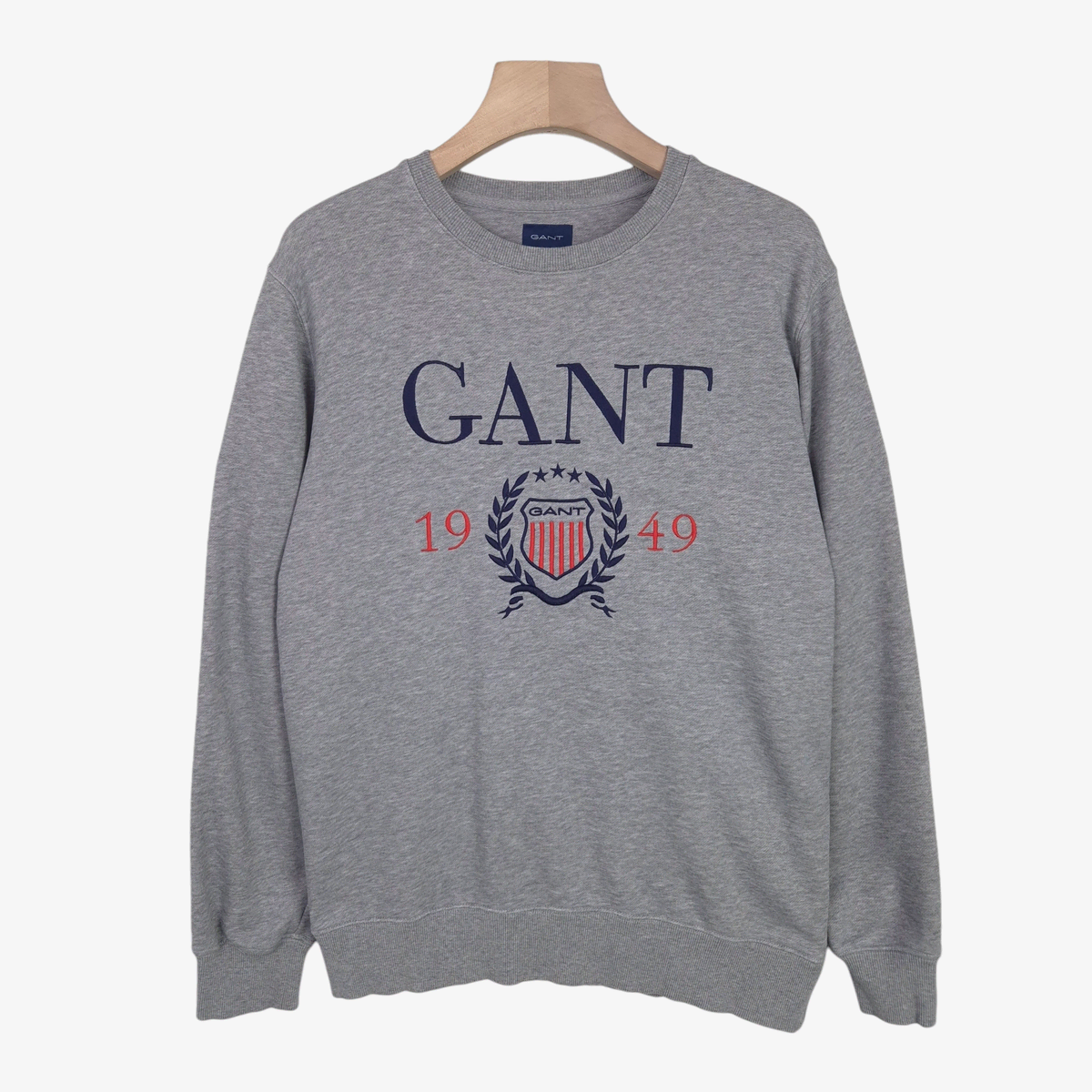 [100] GANT 간트 그레이 스웨트셔츠