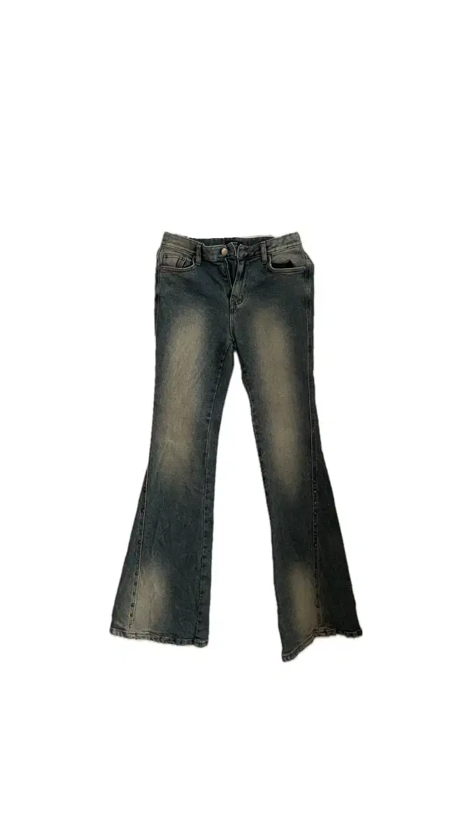 므넴[mnem] stud tin washed bootcut denim