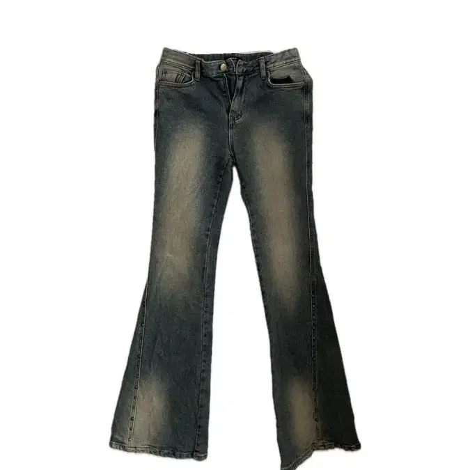 므넴[mnem] stud tin washed bootcut denim