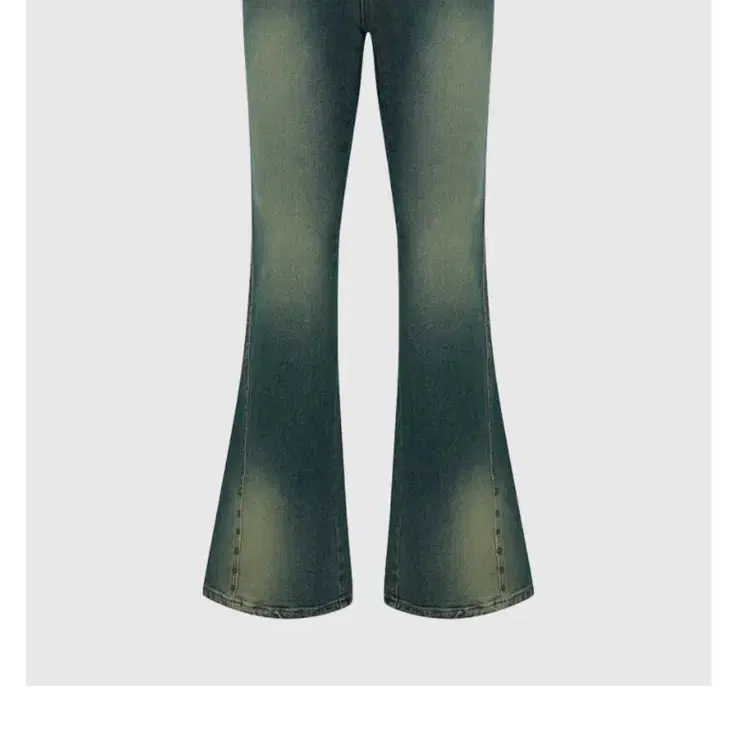 므넴[mnem] stud tin washed bootcut denim