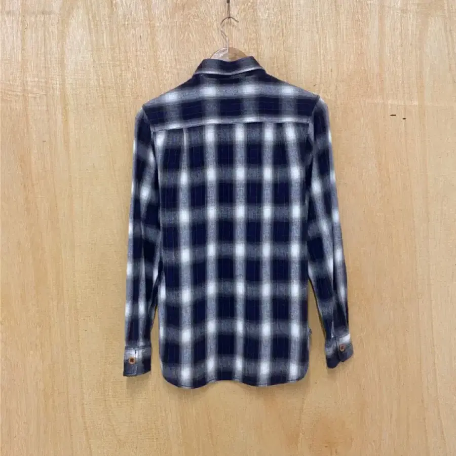 BEAMS x MARTINE GOLDON ombre check shirt