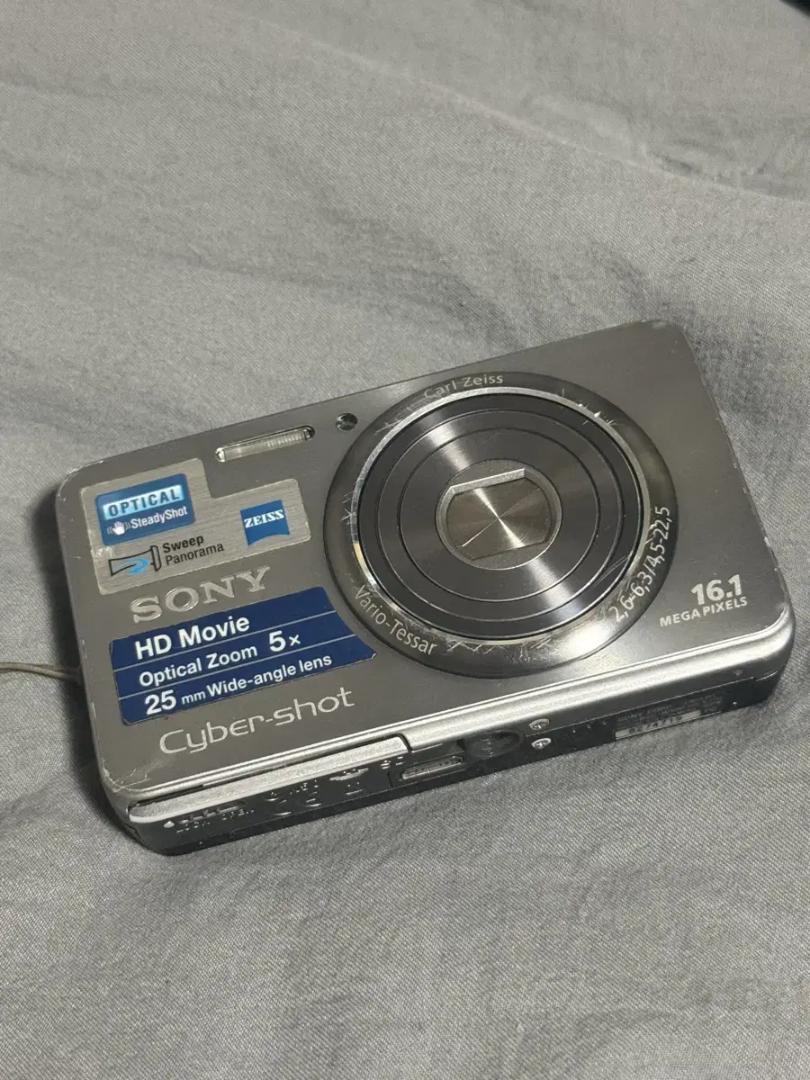 빈티지 디지털 카메라 sony dsc w580