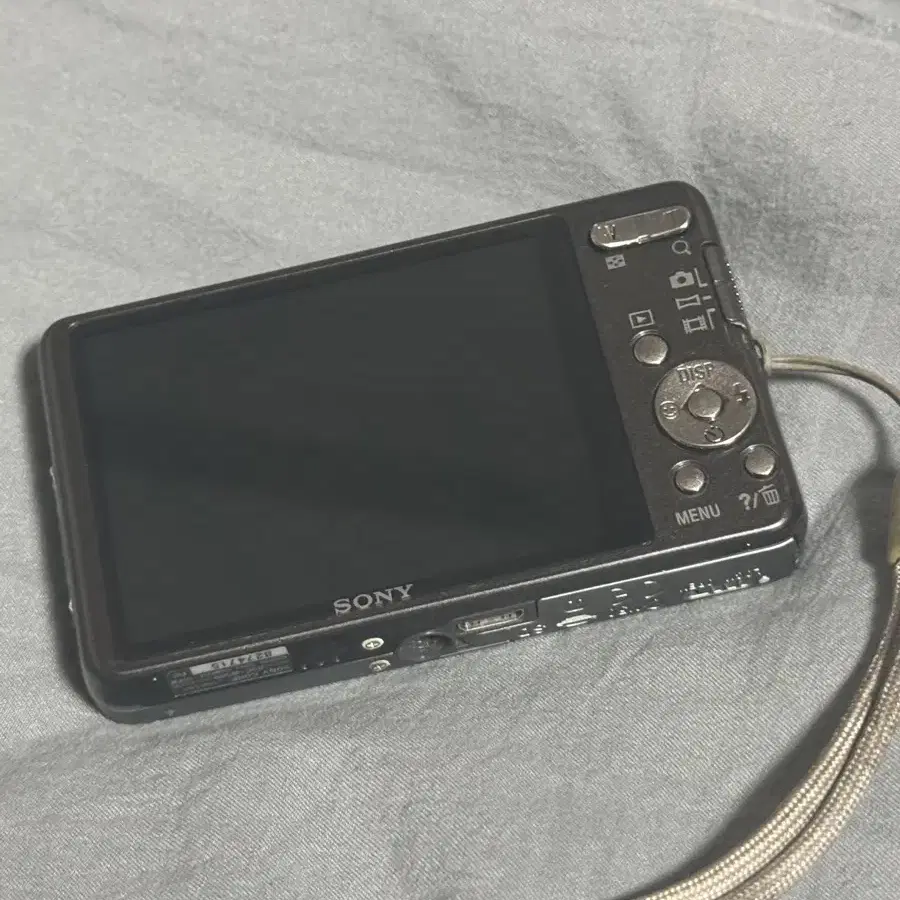 빈티지 디지털 카메라 sony dsc w580