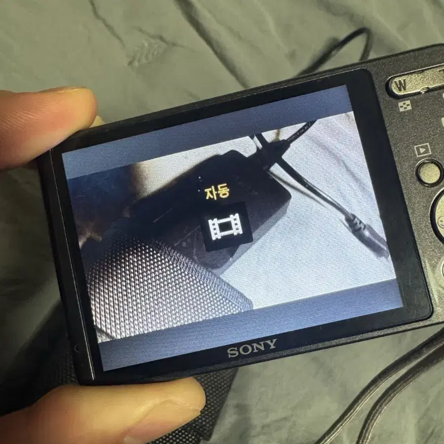 빈티지 디지털 카메라 sony dsc w580