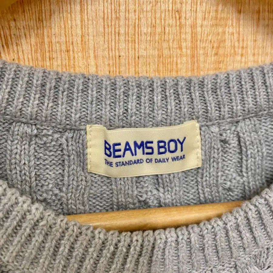 BEAMS BOY knit vest