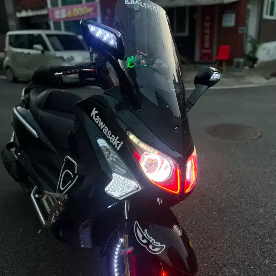 보이져 125cc 풀튜닝 20년식