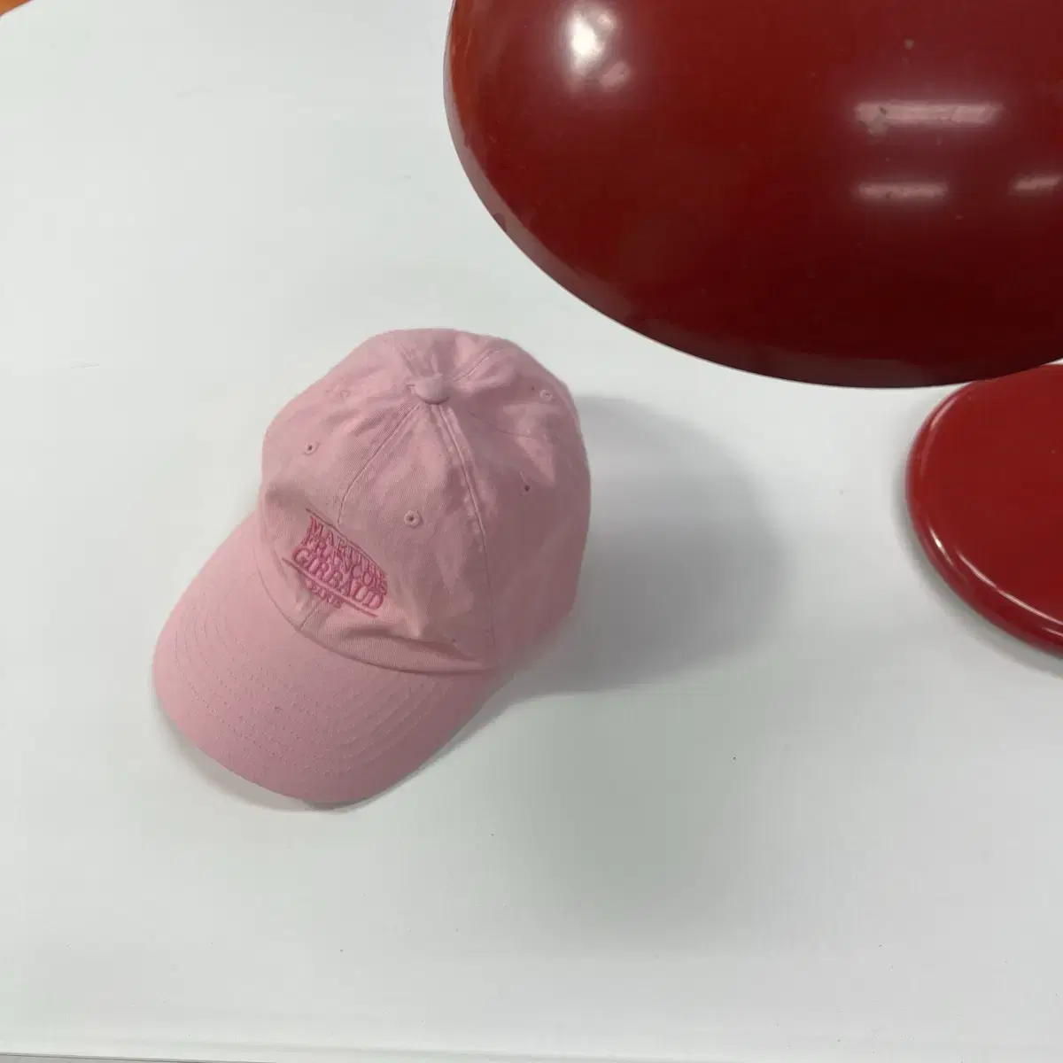 Mariette Francois Jaber Baby Pink Ballcap