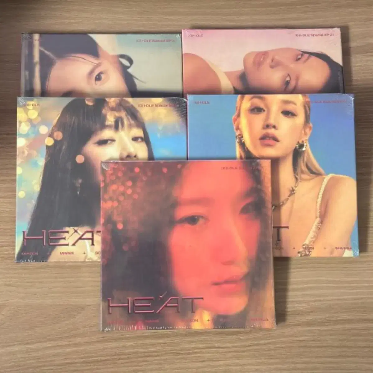 여자아이들 아이들 스페셜 미니 앨범 heat digipak 미개봉