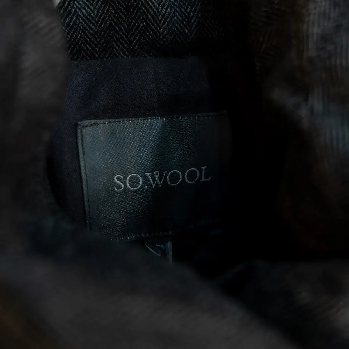 여성패딩 SO.WOOL 거위털 그레이 90사이즈