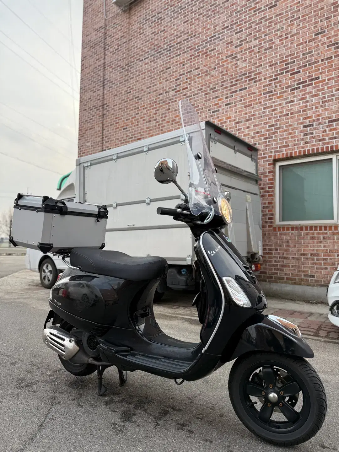 [점검완료]베스파 LX125 20년식 7천KM 블랙 저렴하게 판매합니다!