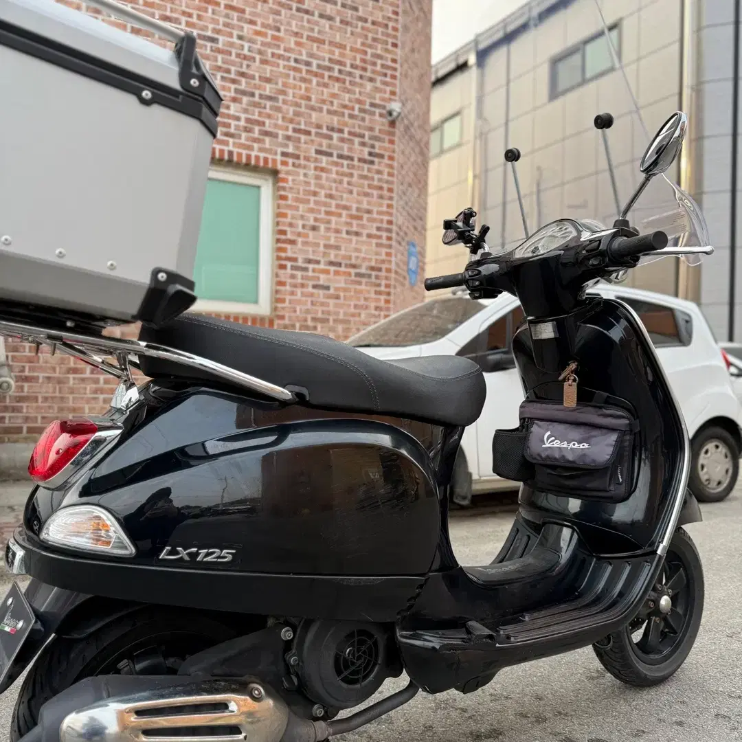 [점검완료]베스파 LX125 20년식 7천KM 블랙 저렴하게 판매합니다!