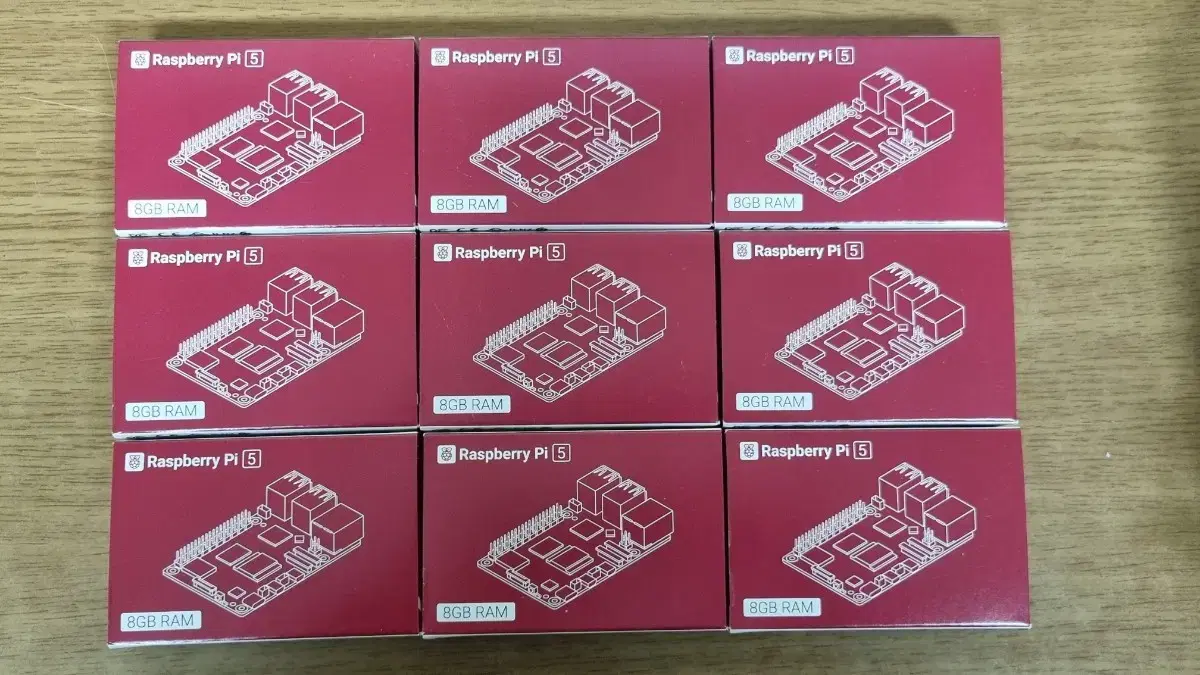 Unsealed Raspberry Pi 5 (8GB RAM)