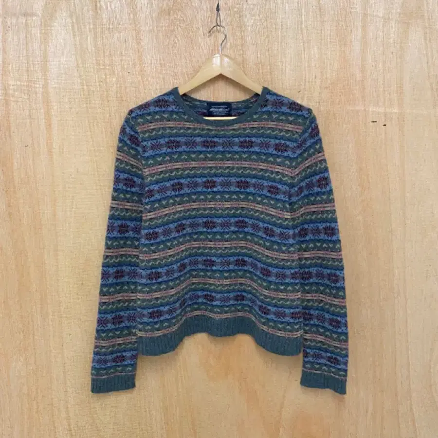 EDDIE BAUER fair isle knit