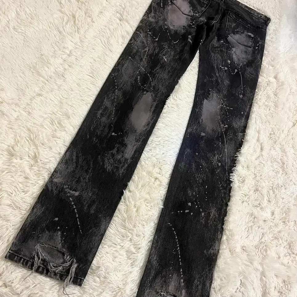 dbss bleached crash denim