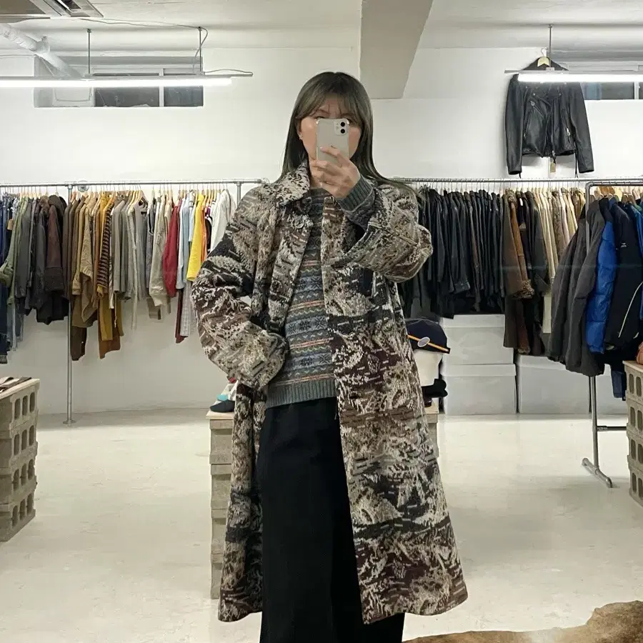 MISSONI jacquard knit coat