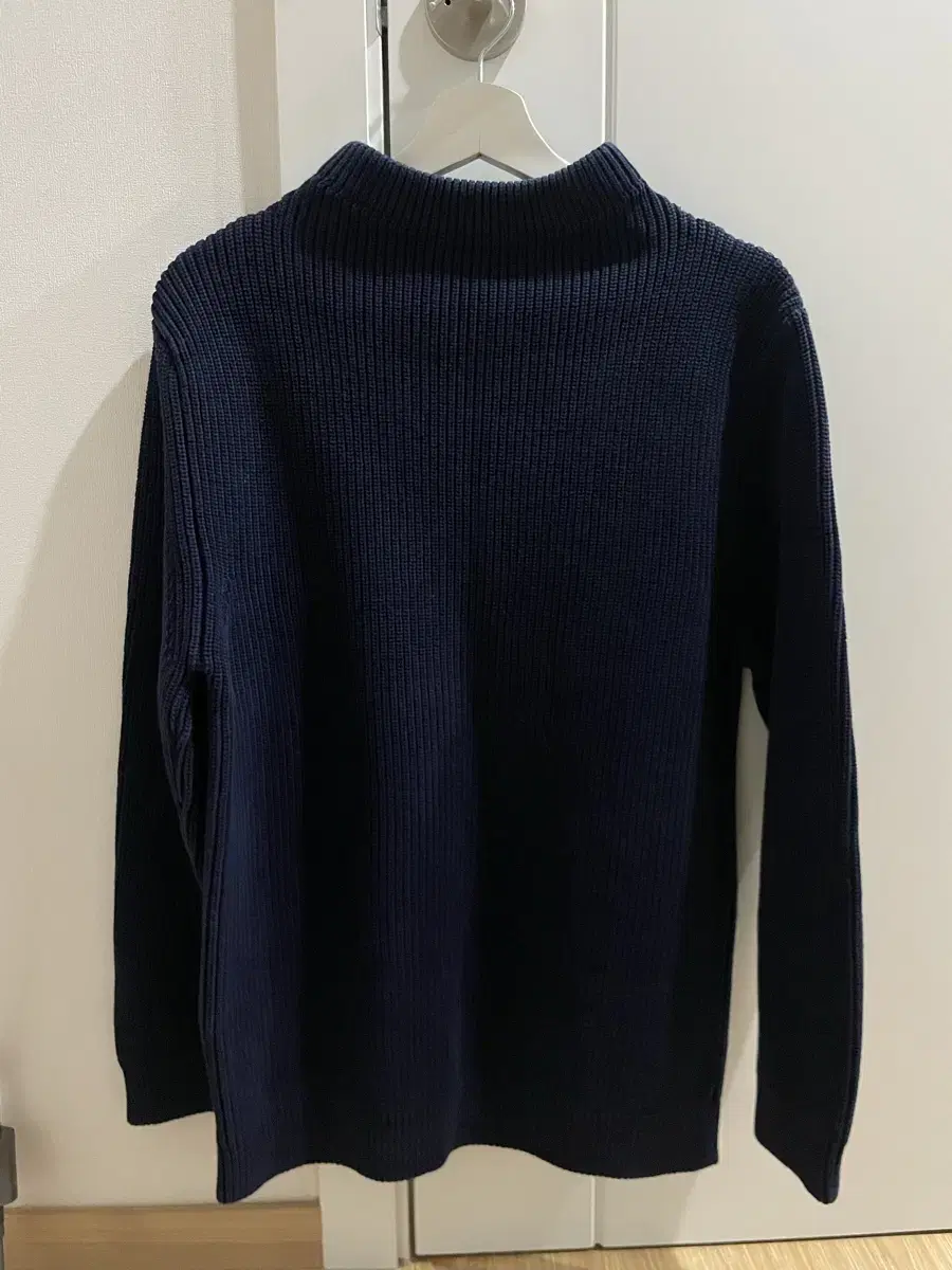 안데르센안데르센 cotton crewneck/navy/L