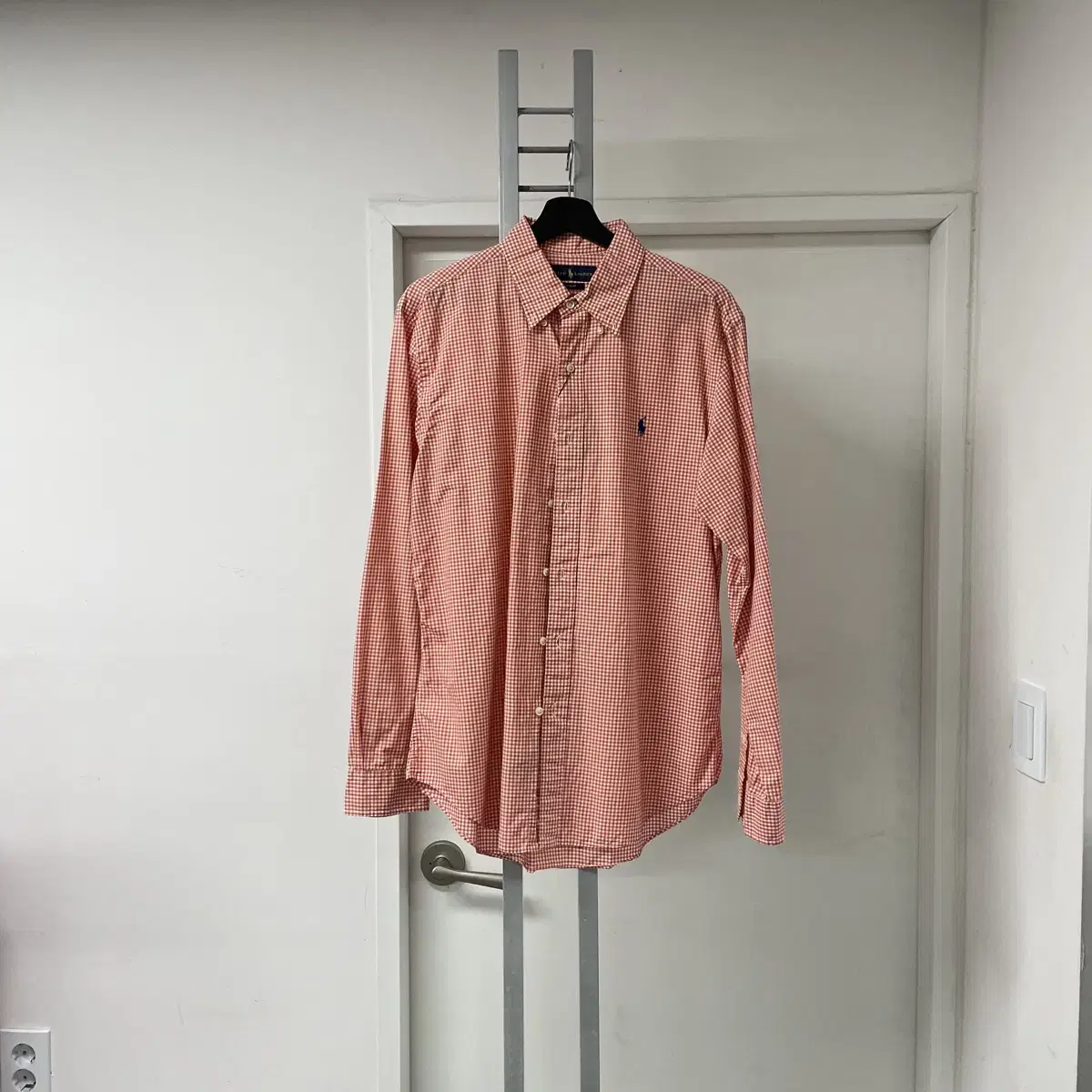 Polo Ralph Lauren Check Shirt Orange L